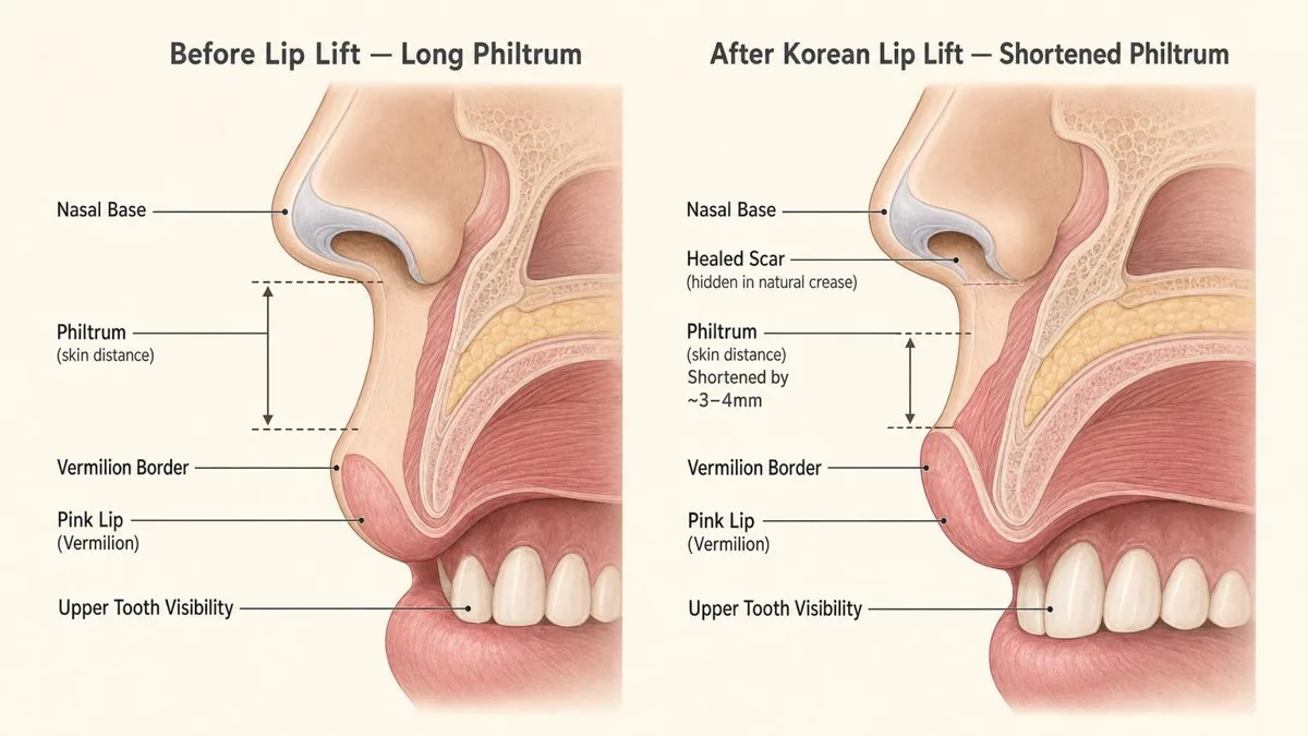 korean-lip-lift-philtrum-reduction-foreign-patients-guide related image
