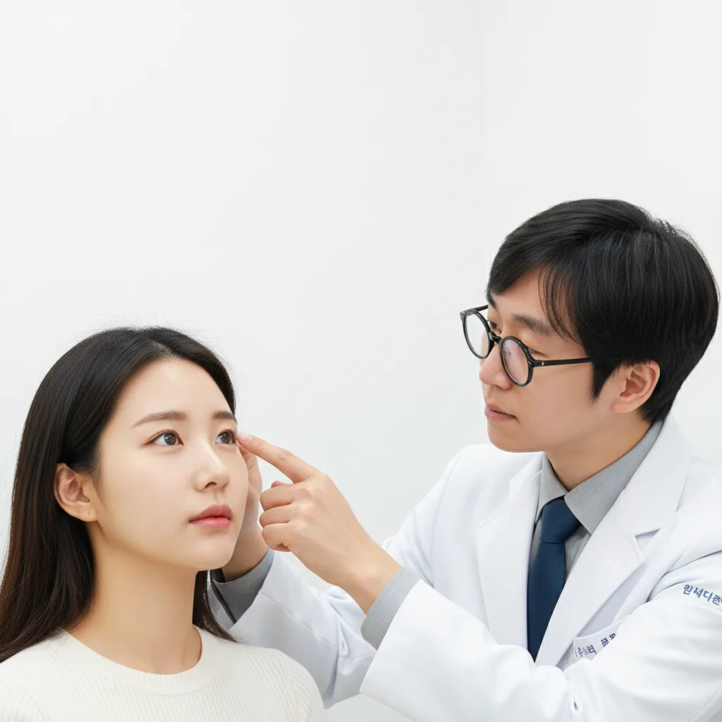 ソン院長 consulting a patient