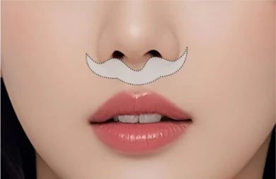 一般的な人中短縮